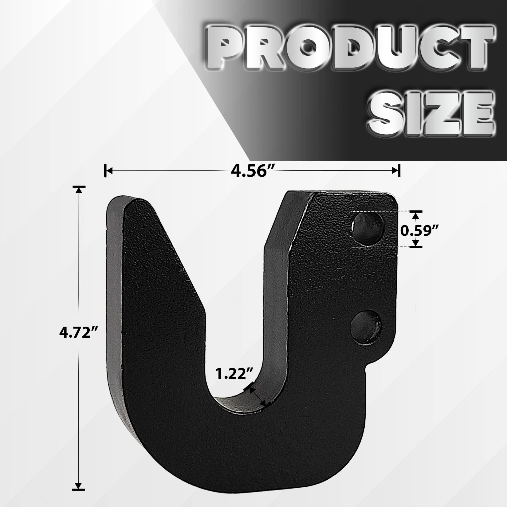 Amazon.com: VONLX Quick Hitch Top Hook Cat 1 Fit for Harbor